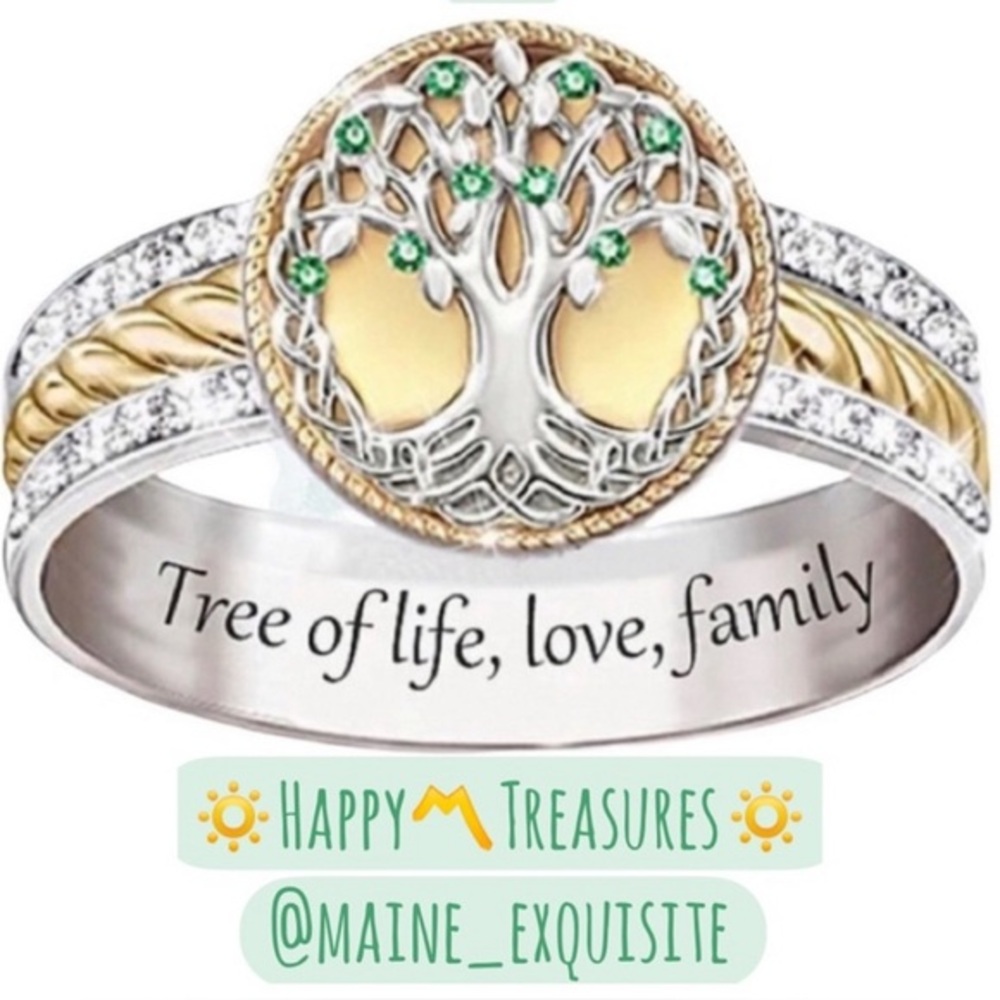 Tree of Life Spiritual Pendent Ring
Size 6
Brand NEW